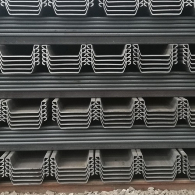 400 Series Hot Rolled Lassen U-Shaped Steel Sheet Pile