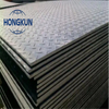  China Superior Quality Carbon/Mild Steel Diamond/Tear Drop/Lentil Form Checkered Iron Sheet A36 Q235B SS400 Patterned Chequered Plate For Construction Floor Steel Plate For Sale